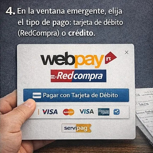 En la ventana emergente, elige tu banco
